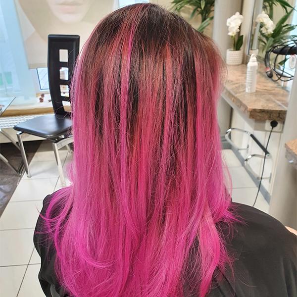 Referenzfoto Haare färben - Friseur Luisas Hairfashion Wetzlar